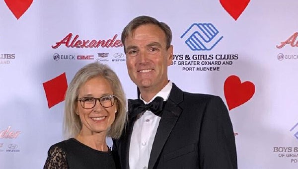Robert and Angie Alexander at The Boys and Girls Club event in 2019